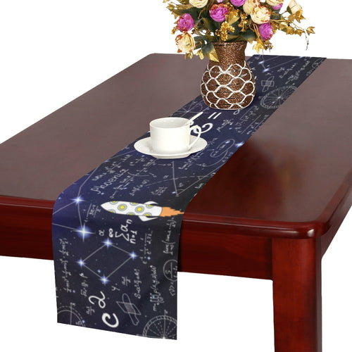 Math Pattern Print Design 02 Table Runner