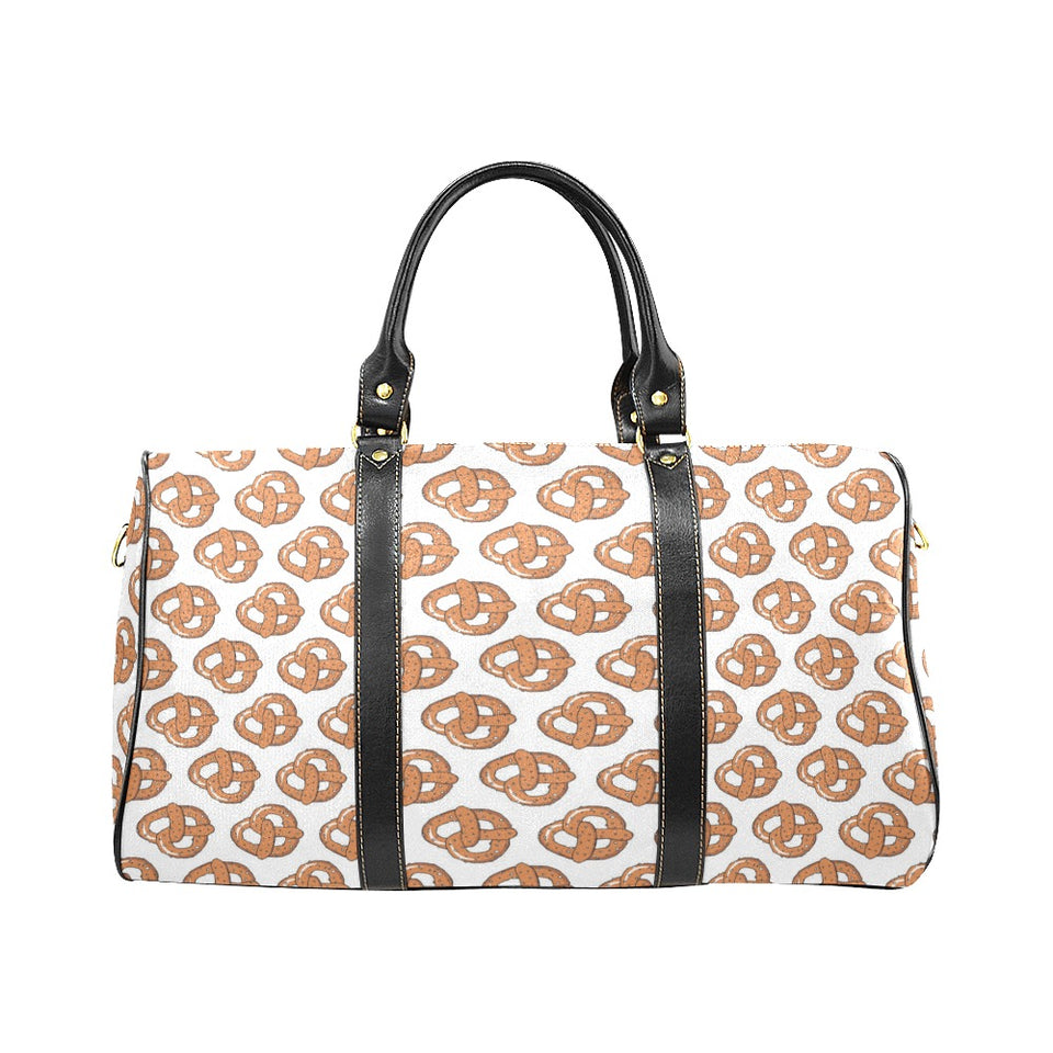 Pretzels Pattern Print Design 05 Travel Bag