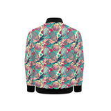 Tennis Pattern Print Design 01 Kids' Boys' Girls' Bomber Jacket