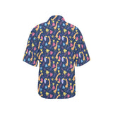 Giraffe Pattern Print Design 04 Women's All Over Print Hawaiian Shirt