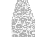 Gear Pattern Print Design 03 Table Runner