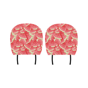 Watermelon Pattern Background Car Headrest Cover