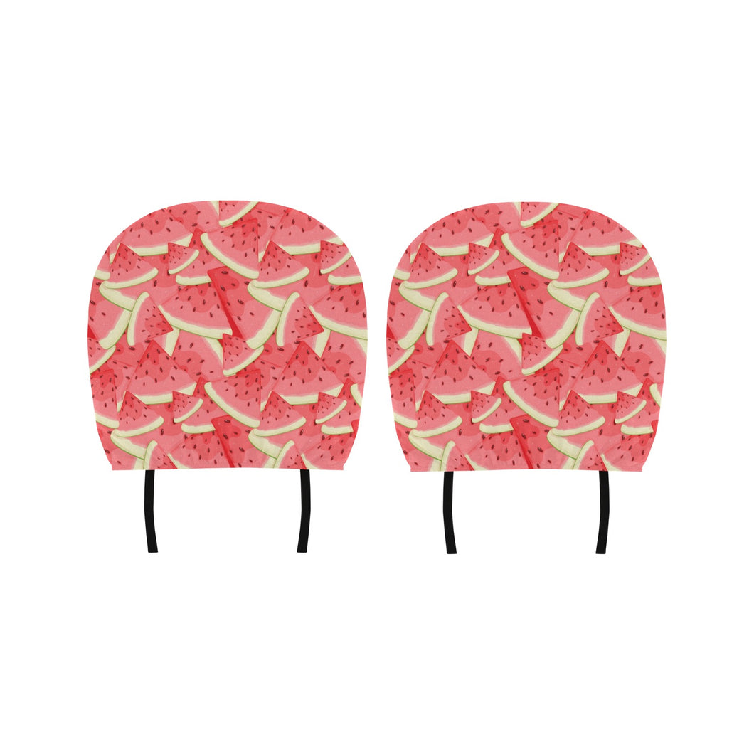 Watermelon Pattern Background Car Headrest Cover