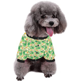 Pelican Pattern Print Design 05 All Over Print Pet Dog Round Neck Fuzzy Shirt