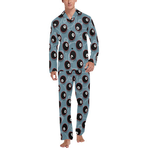 Billiard Ball Pattern Print Design 01 Men's Long Pajama Set