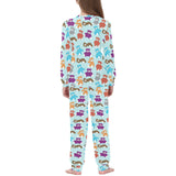 Teddy Bear Pattern Print Design 03 Kids' Boys' Girls' All Over Print Pajama Set