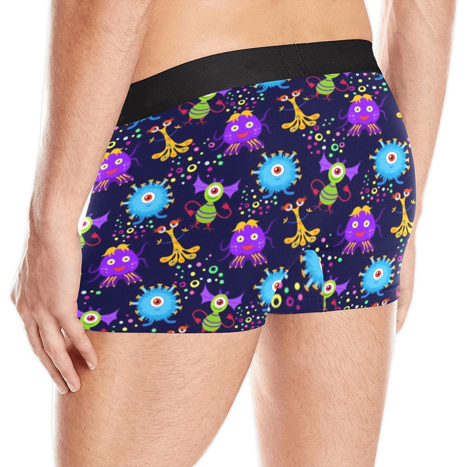 Alien Pattern Print Design 01 Men's All Over Print Boxer Briefs Men's Underwear