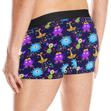 Alien Pattern Print Design 01 Men's All Over Print Boxer Briefs Men's Underwear