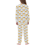 Eagle Pattern Print Design 05 Kids' Boys' Girls' All Over Print Pajama Set