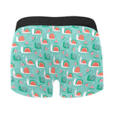 Snail Pattern Print Design 01 Men's All Over Print Boxer Briefs Men's Underwear