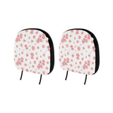 Sakura Pattern Car Headrest Cover