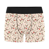 Eiffel Tower Pattern Print Design 03 Men's All Over Print Boxer Briefs Men's Underwear