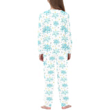 Octopus Blue Pattern Kids' Boys' Girls' All Over Print Pajama Set