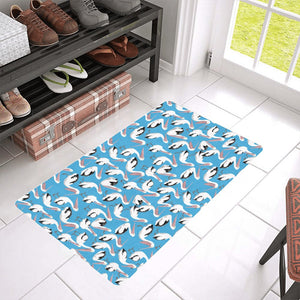Pelican Pattern Print Design 04 Doormat