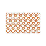 Pretzels Pattern Print Design 03 Doormat