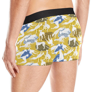 Greyhound Pattern Print Design 02 Men's All Over Print Boxer Briefs Men's Underwear