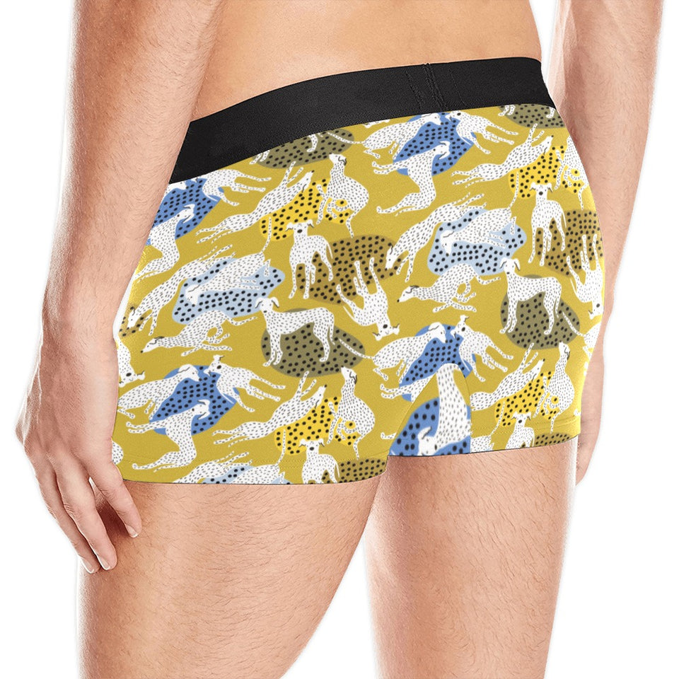 Greyhound Pattern Print Design 02 Men's All Over Print Boxer Briefs Men's Underwear