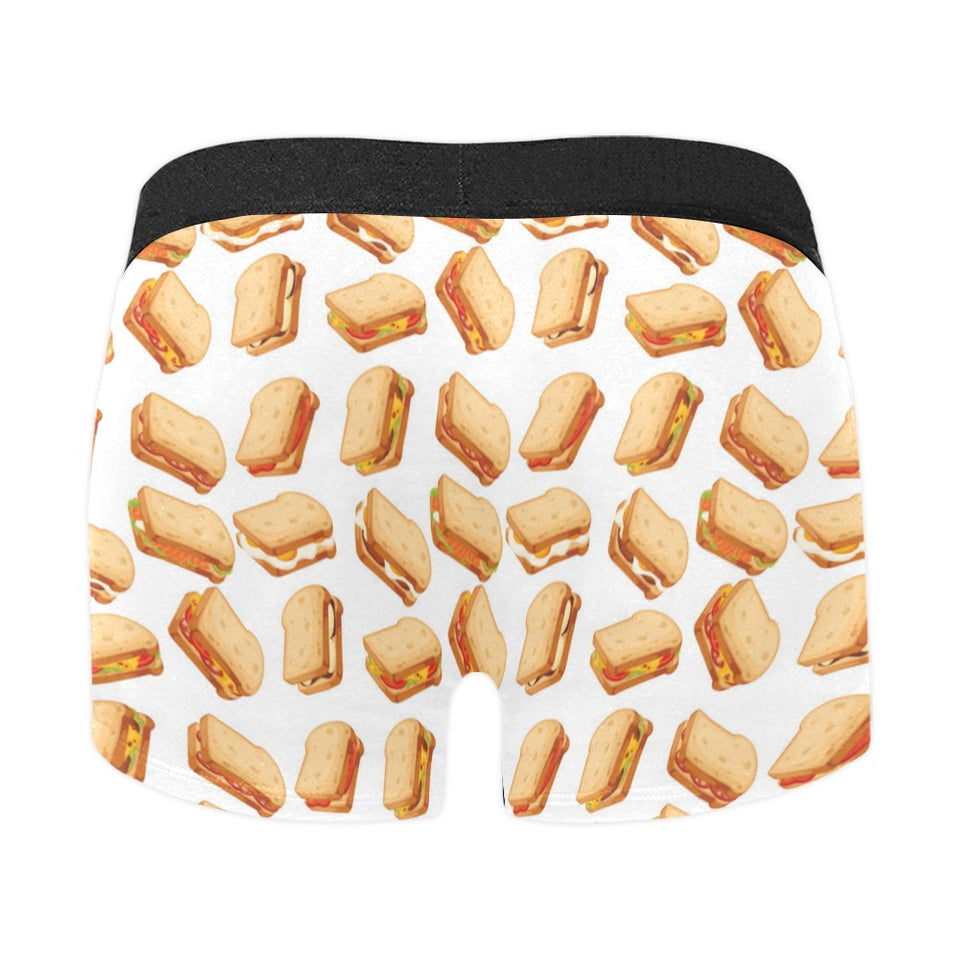 Sandwich Pattern Print Design 01 Men's All Over Print Boxer Briefs Men's Underwear