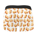 Sandwich Pattern Print Design 01 Men's All Over Print Boxer Briefs Men's Underwear