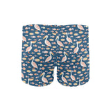 Pelican Pattern Print Design 01 Men's Swimming Trunks