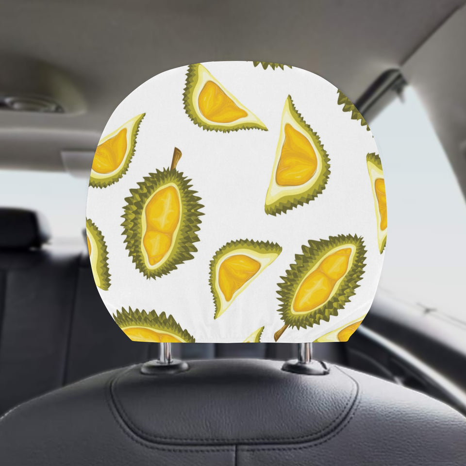 Durian Pattern Car Headrest Cover