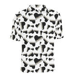 Piano Pattern Print Design 02 Men's All Over Print Polo Shirt