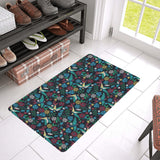 Swallow Pattern Print Design 04 Doormat