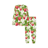 Strawberry Pattern Kids' Boys' Girls' All Over Print Pajama Set