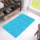 Seagull Pattern Print Design 05 Doormat