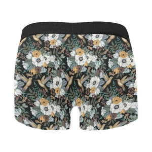 Hummingbird Pattern Print Design 05 Men's All Over Print Boxer Briefs Men's Underwear
