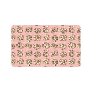 Pretzels Pattern Print Design 04 Doormat