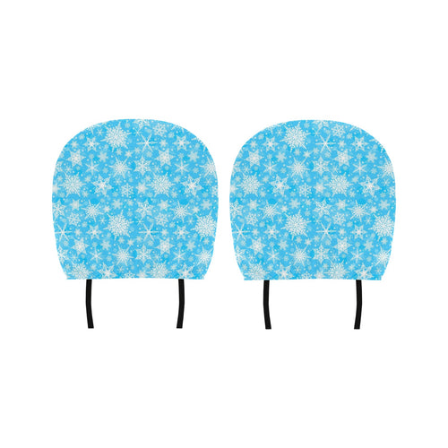 Snowflake Pattern Car Headrest Cover