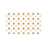 Golden Retriever Pattern Print Design 03 Doormat