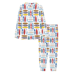 Surfboard Pattern Print Design 02 Men's All Over Print Pajama