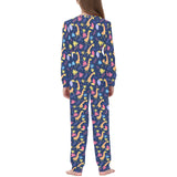 Giraffe Pattern Print Design 04 Kids' Boys' Girls' All Over Print Pajama Set