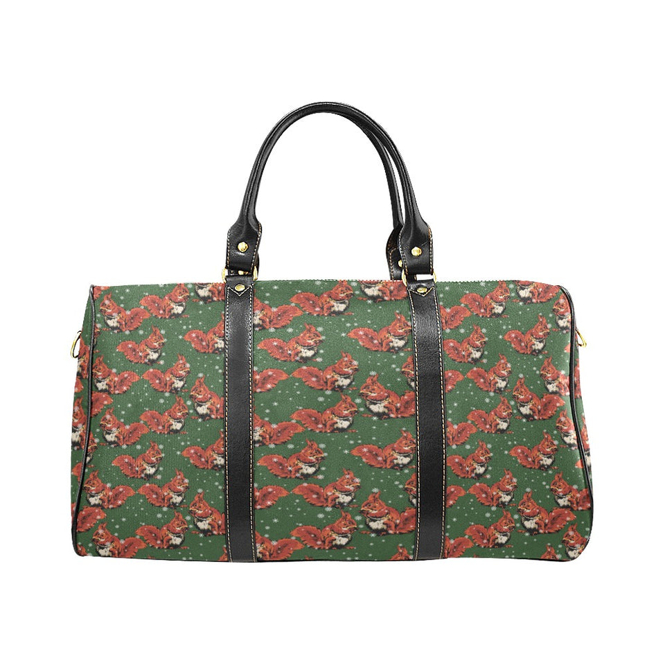 Squirrel Pattern Print Design 03 Travel Bag