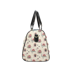 Snail Pattern Print Design 04 Travel Bag