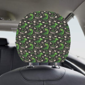 Dinosaur Pattern Car Headrest Cover