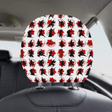 Ninja Pattern Car Headrest Cover