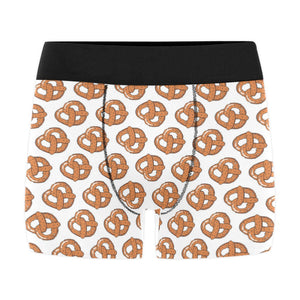 Pretzels Pattern Print Design 05 Men's All Over Print Boxer Briefs Men's Underwear