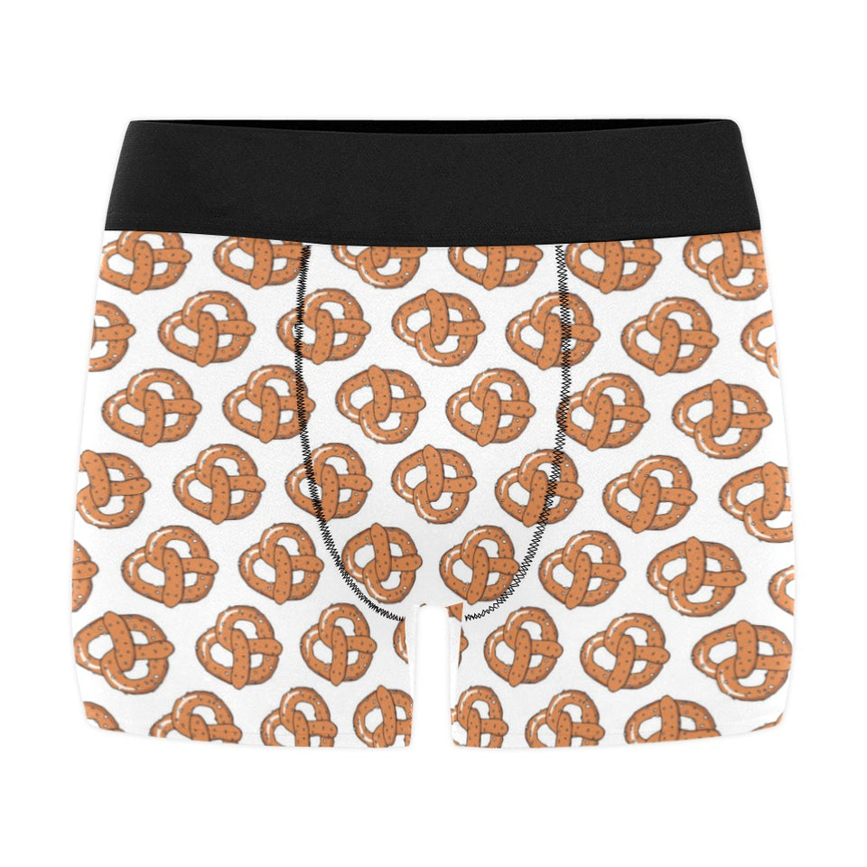 Pretzels Pattern Print Design 05 Men's All Over Print Boxer Briefs Men's Underwear