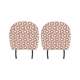 Red Apple Pattern Car Headrest Cover