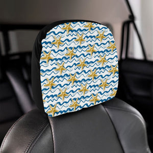 Starfish Pattern Car Headrest Cover