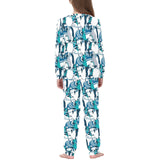 Penguin Pattern Kids' Boys' Girls' All Over Print Pajama Set