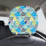 Shark Head Pattern Car Headrest Cover