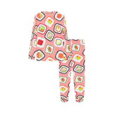 Sushi Roll Pattern Kids' Boys' Girls' All Over Print Pajama Set