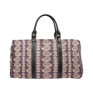 Snail Pattern Print Design 03 Travel Bag