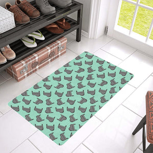 Piano Pattern Print Design 04 Doormat