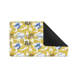 Greyhound Pattern Print Design 02 Doormat