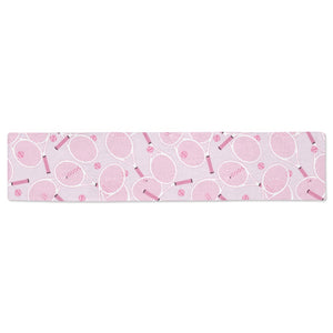 Tennis Pattern Print Design 02 Table Runner